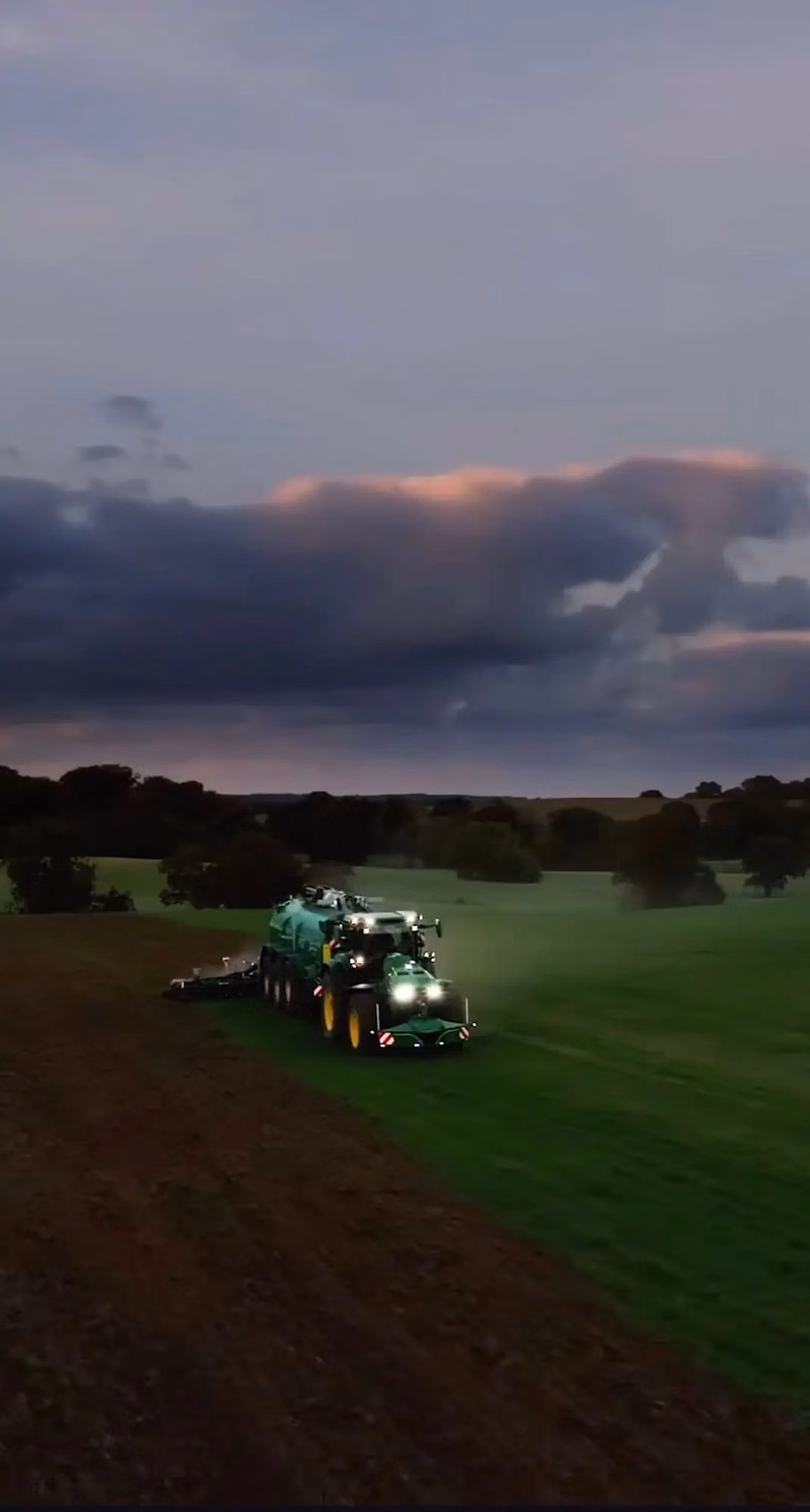 John Deere tractor fitted with a TractorBumper