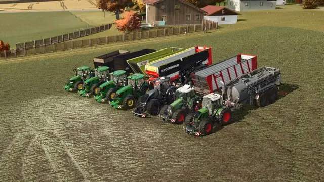 John Deere tractor with a TractorBumper front box