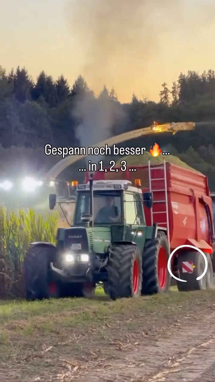 Auch von vorne komplett 💡👍 @alinas.landleben 

+ Stauraum
+ Frontgewicht
+ Unterfahrschutz 

🤓Welches Modell für deinen Traktor?
Geh zum Konfigurator! 🔗Link in Bio.

#agrartechnik #maisernte #maishäckseln #lohnerausleidenschaft #landwirtausleidenschaft Landwirt Traktor JohnDeere Fendt Frontgewicht Front Bumper Frontbox Erntezeit